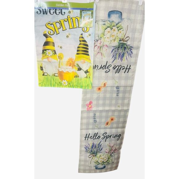 Spring Bundle-Garden Flag and Table Runner - Picture 3 of 7